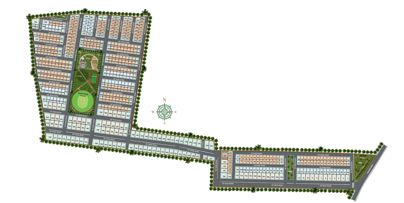 Saroj Aaspire Greenland Masterplan