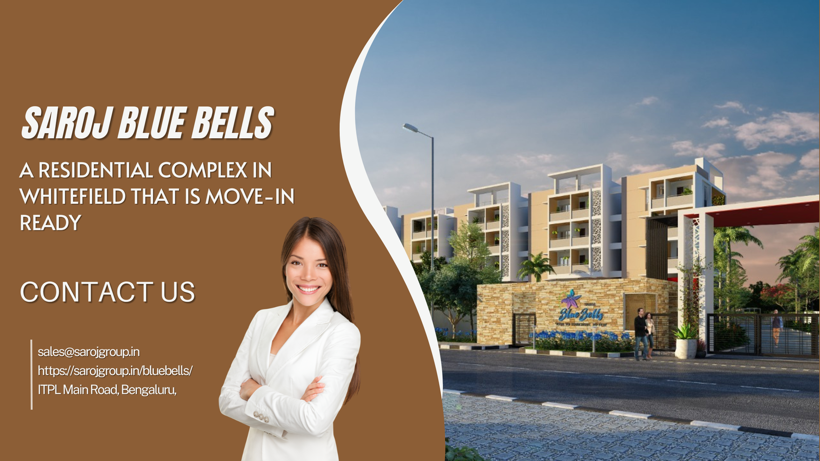Saroj Blue Bells: A Residential Complex in Whitefield that is Move-In Ready